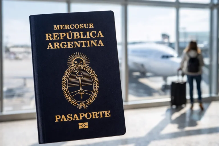 Vigencia del pasaporte argentino