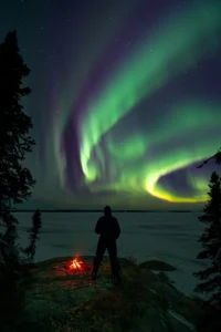dónde ver auroras boreales